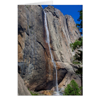 Tarjeta de cumpleaños de Upper Yosemite Falls