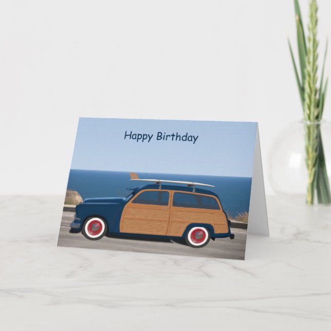 Tarjeta de cumpleaños de Woodie (Anverso)