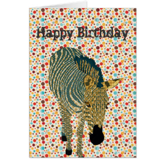 Tarjeta de cumpleaños de Zeb