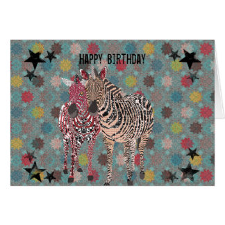 Tarjeta de cumpleaños de Zeb y de Zenya