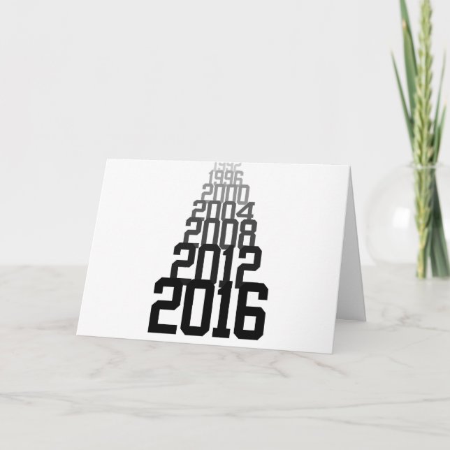 Tarjeta de cumpleaños del año bisiesto (Anverso)