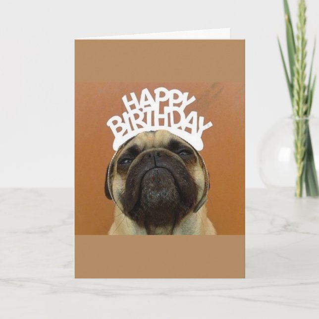 Tarjeta de cumpleaños del barro amasado (Anverso)