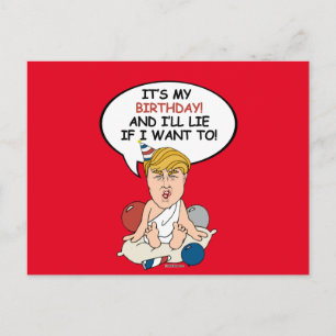 Tarjeta de cumpleaños del bebé Trump - es mi cumpl