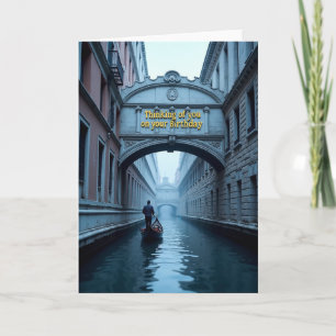Tarjeta de cumpleaños del canal Pensando en ti