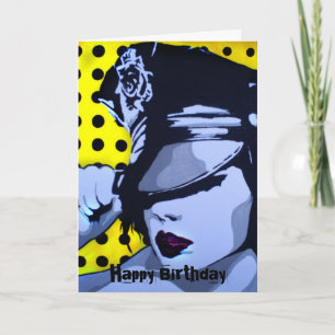 Tarjeta de cumpleaños del "control total"