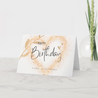Tarjeta de Cumpleaños del Corazón