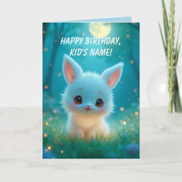 TARJETA DE CUMPLEAÑOS DEL CRITERIO DE FURRY PARA N