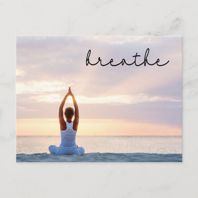 Tarjeta de cumpleaños del dedo índice de meditació (Anverso)