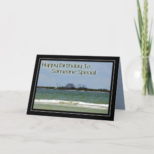 Tarjeta de cumpleaños del faro