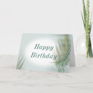 Tarjeta de cumpleaños del fractal