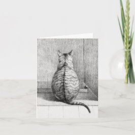 Tarjeta de cumpleaños del gato