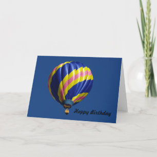 Tarjeta de cumpleaños del globo