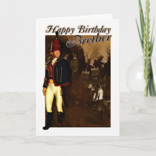 Tarjeta De Cumpleaños Del Hermano - Funcionario De