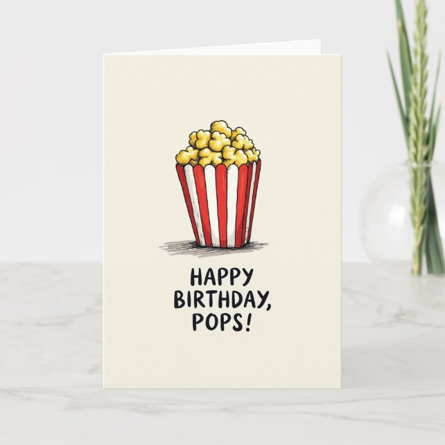 Tarjeta de cumpleaños del kernel alegre (Anverso)