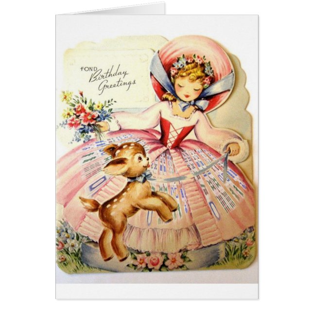 Tarjeta de cumpleaños del Mah Jongg con la gama (Frente)