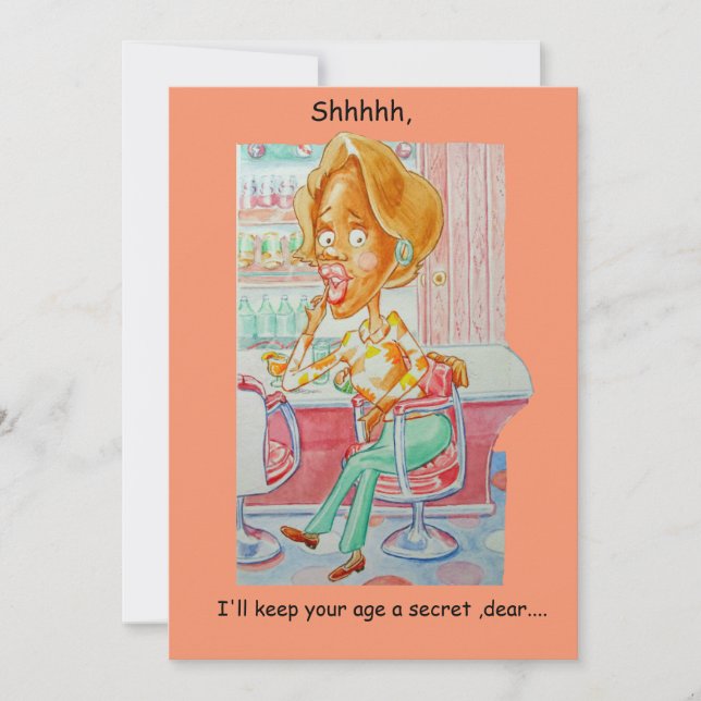 Tarjeta de cumpleaños del marido (Anverso)