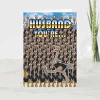 Tarjeta De Cumpleaños Del Marido - Uno En Un Milló