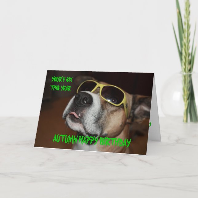 Tarjeta de cumpleaños del max (Anverso)