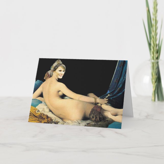 Tarjeta de cumpleaños del modelo de rol Melania Pe (Anverso)