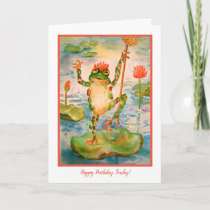 Tarjeta de cumpleaños del niño