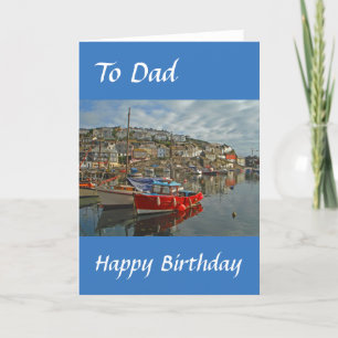 Tarjeta de cumpleaños del papá