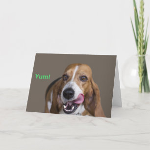 Tarjeta de cumpleaños del perro de la colección Ba