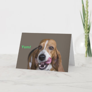 Tarjeta de cumpleaños del perro de la colección Ba