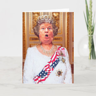 Tarjeta de cumpleaños del Personalizable Real DJT