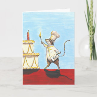 Tarjeta de cumpleaños del PJ McMouse