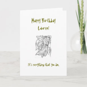 Tarjeta de cumpleaños del primo