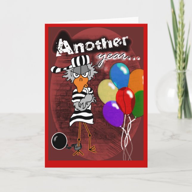 Tarjeta de cumpleaños del recluso (Anverso)
