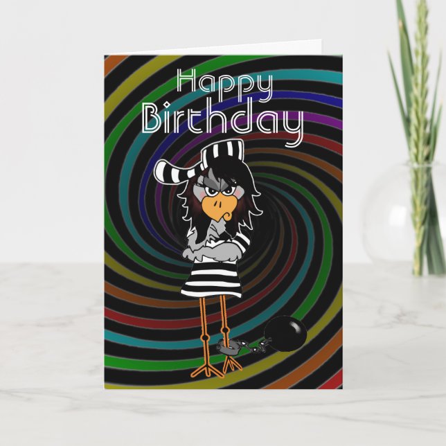 Tarjeta de cumpleaños del recluso (Anverso)