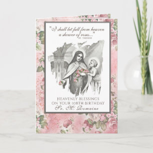 Tarjeta de cumpleaños del Sr. M. Romaine cumpleaño