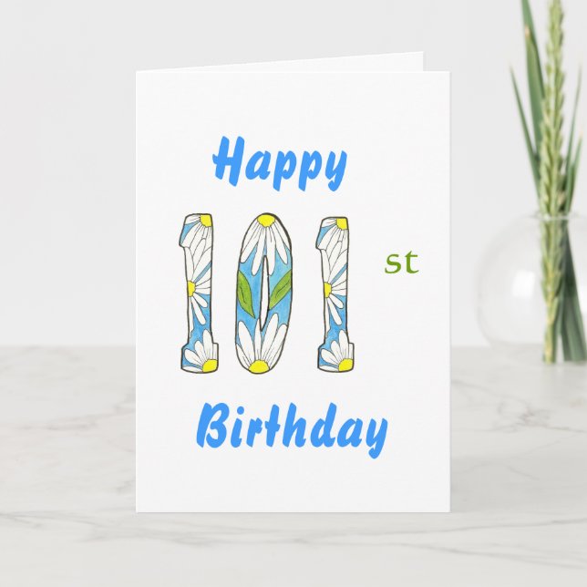 tarjeta de cumpleaños del st 101 (Anverso)
