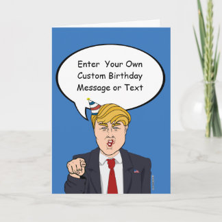 Tarjeta de cumpleaños del triunfo - modifique su