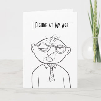 Tarjeta de cumpleaños del viejo Stinkeye