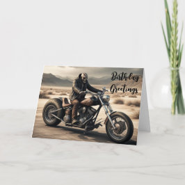 tarjeta de cumpleaños demon biker