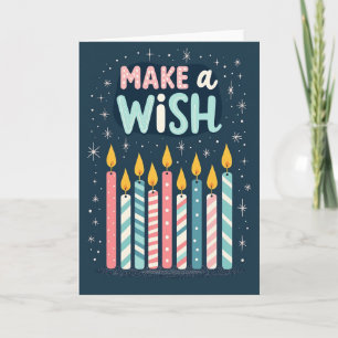 Tarjeta de cumpleaños Deseo Cósmico