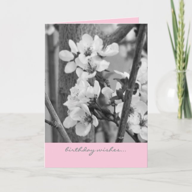 Tarjeta de cumpleaños - Deseos de cumpleaños (Anverso)