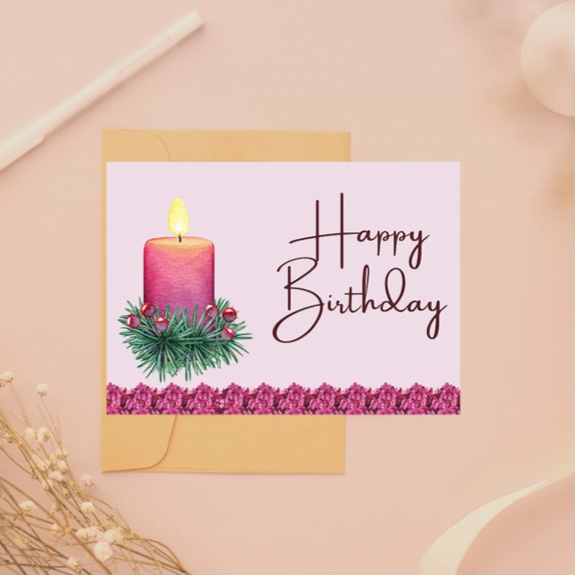 Tarjeta de cumpleaños digital (To My Sweetest Babe: Happy Birthday, Love! Card)