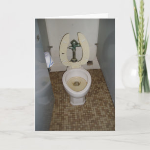 Tarjeta de cumpleaños "Dirty Old Toilet"