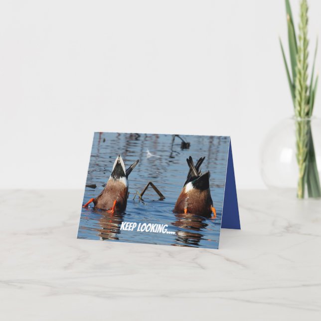 Tarjeta de cumpleaños divertida (Anverso)