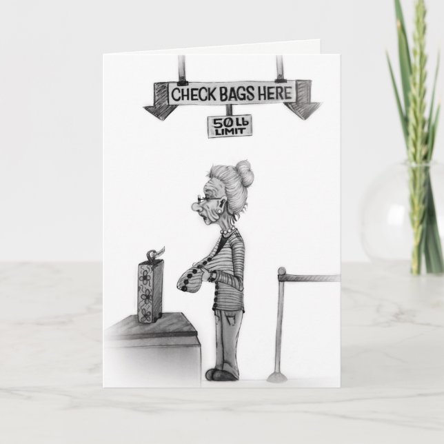Tarjeta de cumpleaños divertida (Anverso)