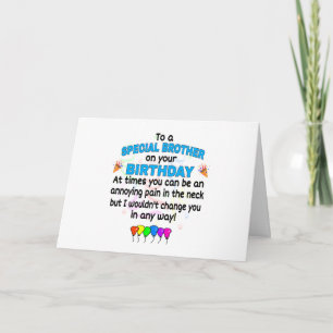 Tarjeta de cumpleaños divertida