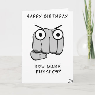 Tarjeta de cumpleaños divertida