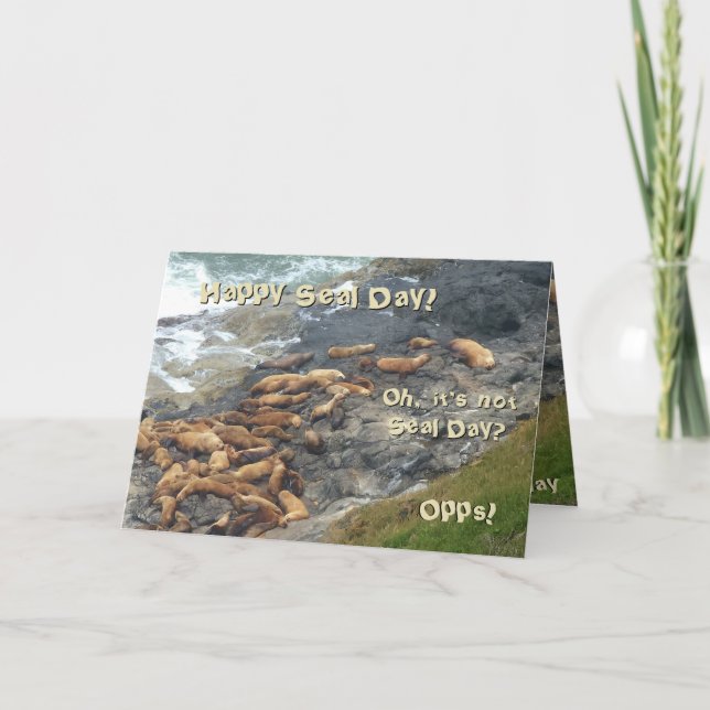 Tarjeta de cumpleaños divertida (Anverso)