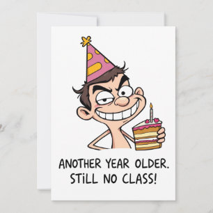 Tarjeta de Cumpleaños Divertida