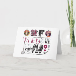 Tarjeta de cumpleaños divertida