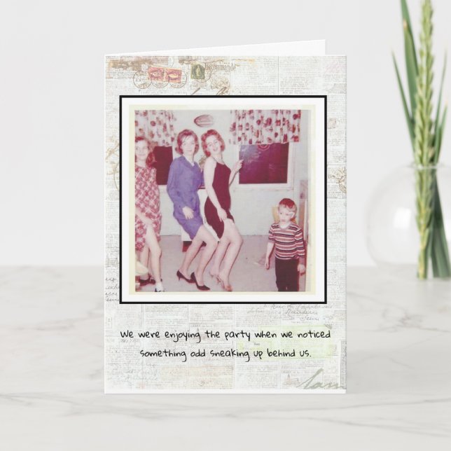 Tarjeta de cumpleaños divertida (Anverso)