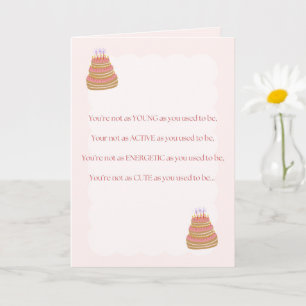 Tarjeta de cumpleaños divertida